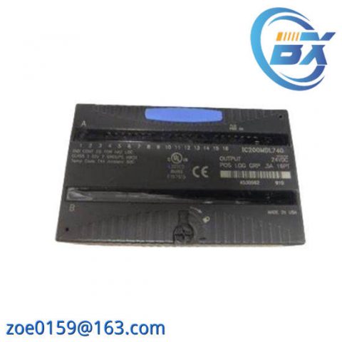 GE IC200MDL740 Control Module; Manufacturer: GE-FANUC