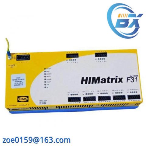 HIMA F3102 | Himatrix F3102 Safety-related Controller; Manufacturer: HIMA