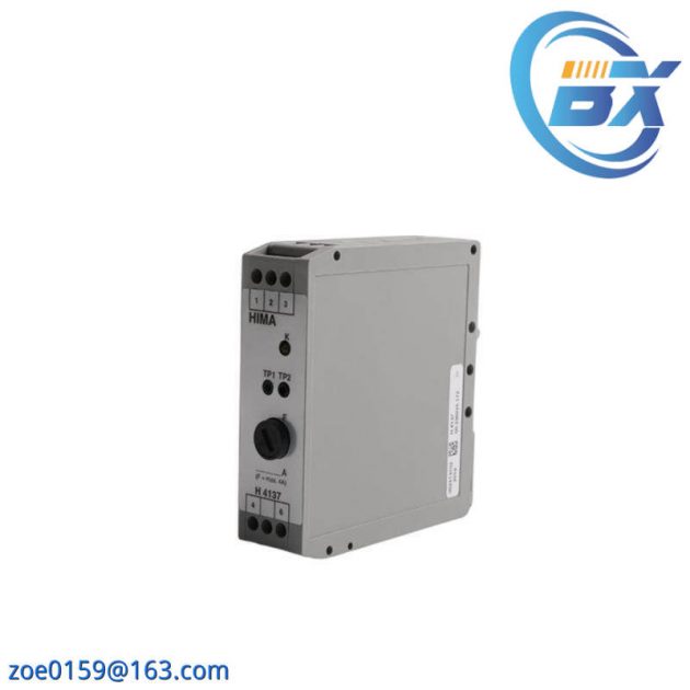 HIMA H4137: Industrial Grade Relay Switch, 200 Characters or Less