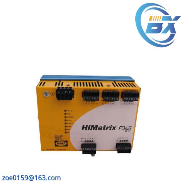 HIMA HIMatrix F60 PS 01 Safety System Module: Advanced Safety Control for Industrial Applications