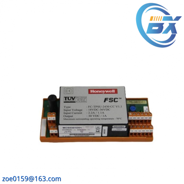 Honeywell 4603076 MOB1 Mounting Chassis for FTA Automation Parts
