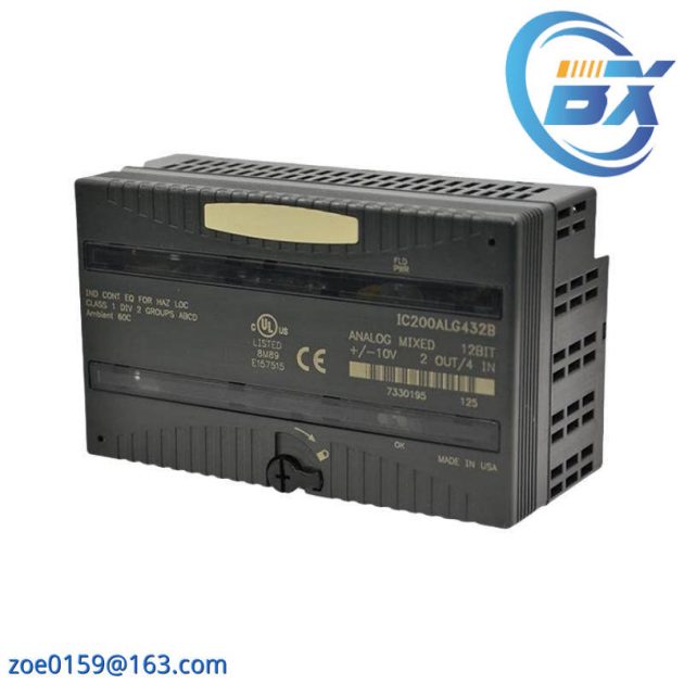 GE Fanuc IC200ALG432 Analog Mixed Module - VersaMax 10 Volts DC Input Module