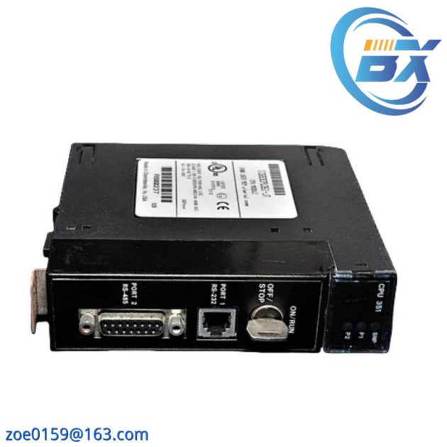 GE IC693CPU351: Single Slot CPU Module, Precision Control at Its Core