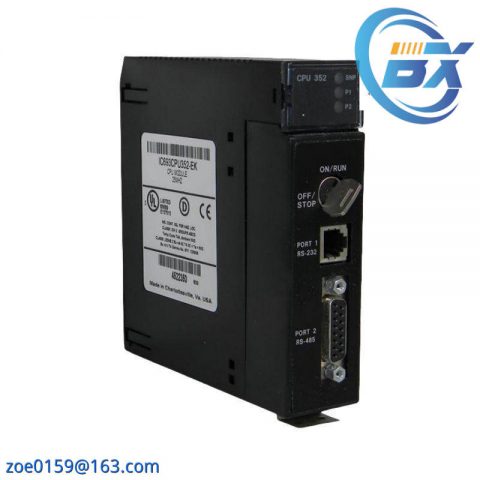 GE IC693CPU352: High-Performance Single Slot CPU Module