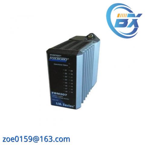 INVENSYS FOXBORO FBM207C P0917GY Input Module - Advanced Control Solutions