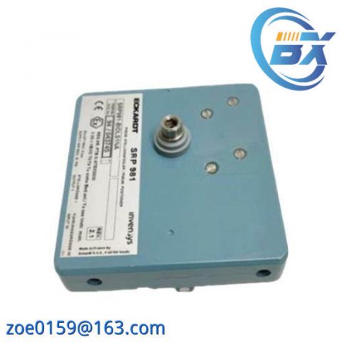 Invensys Foxboro SRP981-BIDMS1NA, I/A Series Control Module