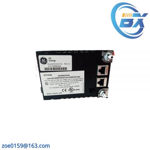 GE IS220PSVOH1A REV-G, Advanced Boards & Turbine Control