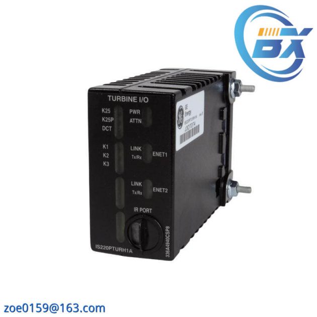 GE IS220PTURH1AD - I/O Pack for Mark VIe Turbine Control Systems