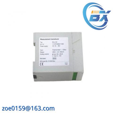 KFG LEVEL MUL-D2 | Messumformer Transducer - Precision Measurement Module