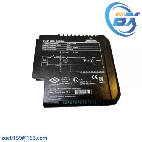 Emerson KJ3001X1-BA1 PLC, Industrial Control System