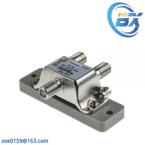 Schneider MA-0185-100 Modicon Coax Splitter, High-Frequency Signal Distribution Module