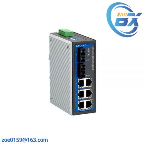 MOXA EDS-308-M-SC: Industrial Ethernet Switch for Reliable Network Connectivity