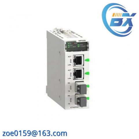 Schneider Electric BMXNRP0200 Fiber Optic Converter Module