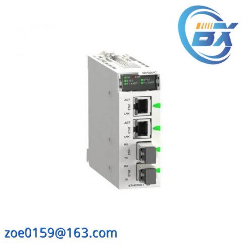 Schneider Electric BMXNRP0201 Fiber Optic Converter Module for Industrial Control