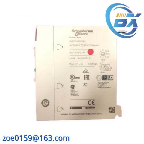 Schneider Electric's Advanced BMXP3420302H PLC Processor Module