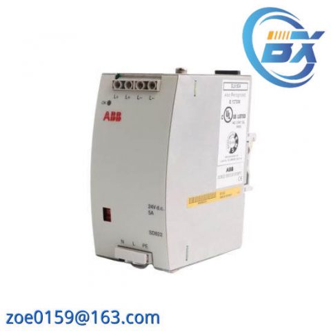 ABB SD822 3BSC610038R1 - Power Supply, Advanced Industrial Automation Solutions