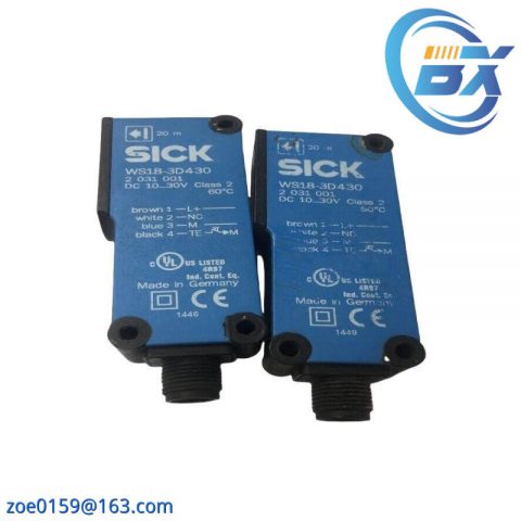 SICK WS18-3D430 Sensor, Industrial Control, 3D Detection, Advanced Technology