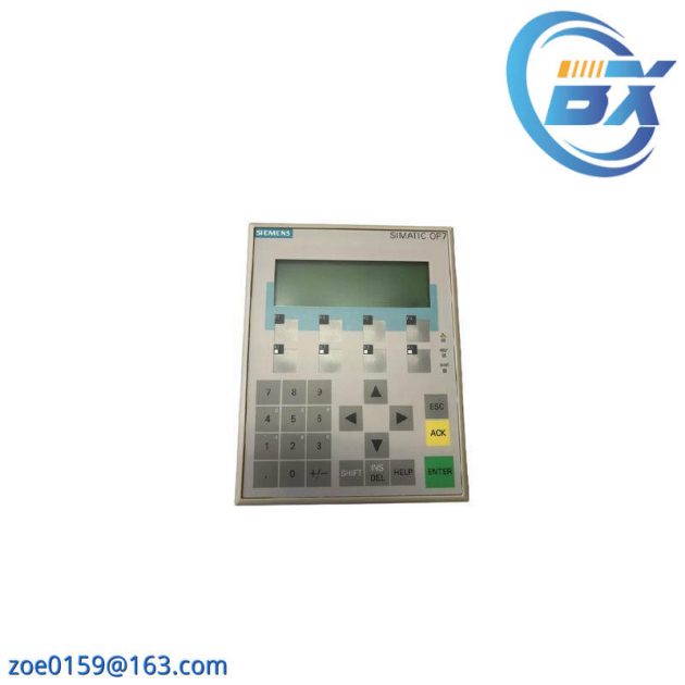 SIEMENS 6AV3607-1JC20-0AX1: High-Performance Operator Interface for Industrial Control