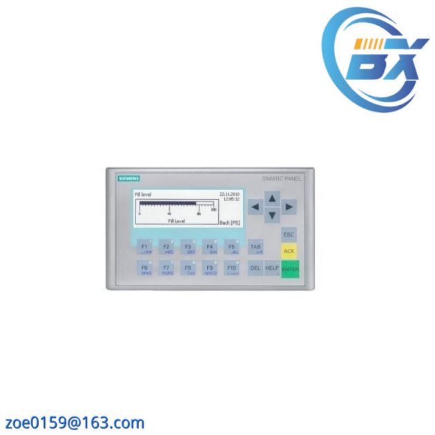 SIEMENS - 6AV6647-0AH11-3AX0, Advanced BASIC Panel for Industrial Control Solutions