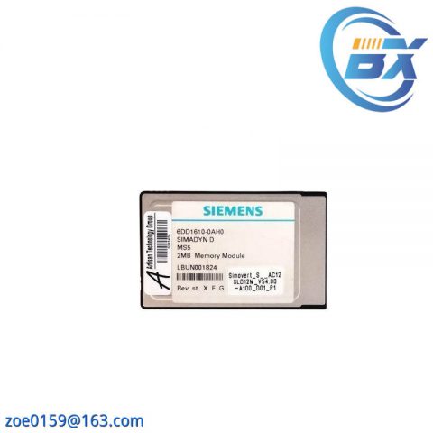 Siemens 6DD1610-0AH0 SIMADYN D Memory Submodule
