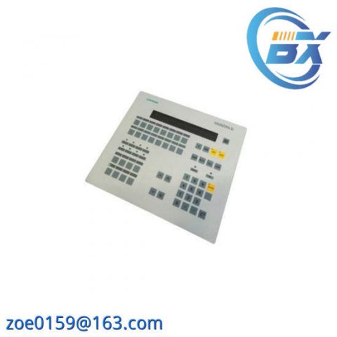 SIEMENS 6DD1670-0AF0 SIMADYN D OPERATOR PANEL: Control Center for Industrial Automation