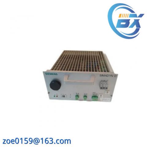 Siemens 6DD1683-0CC0 Power Supply; Manufacturer: Siemens