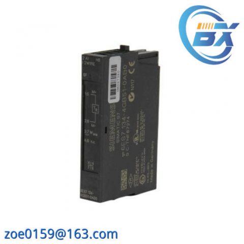 SIEMENS 6ES7134-4FB51-0AB0 Analog Input Module - High Speed, Designed for Industrial Automation