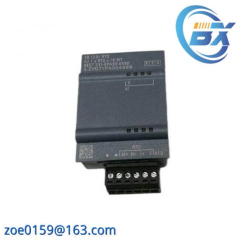 Siemens 6ES7231-5PA30-0XB0 Analog Input Module: Industrial Automation Control