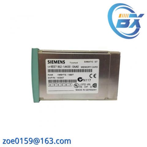Siemens 6ES7952-1AK00-0AA0 RAM Memory Card for S7-400