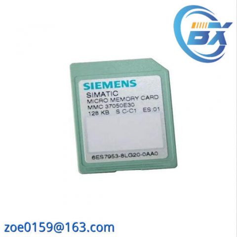 SIEMENS 6ES7953-8LB00-0AA0 Memory Card for Industrial Control Systems