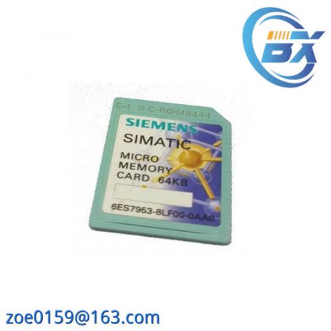 SIEMENS 6ES7953-8LF00-0AA0 Micro Memory Card, for S7-300/C7/ET 200, 3.3V NAND Flash, 64KB
