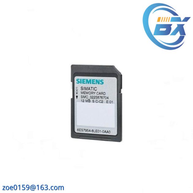 SIEMENS 6ES7954-8LC03-0AA0: S7 Memory Card for Efficient Data Storage in Industrial Automation