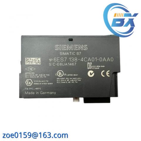 Siemens Simatic DP Power Module 6ES7 138-4CA01-0AA0 - Advanced Control Solutions for Industry
