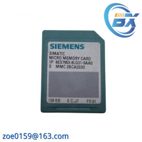 Siemens Micro Memory Card 6ES7 953-8LG31-0AA0, Industrial Control Module
