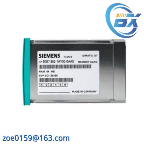 Siemens 6ES7 955-2AM00-0AA0 - 4MB RAM Memory Card, Designed for Industrial Control Systems