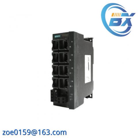 Siemens SCALANCE X108 Industrial Ethernet Switch, Efficient Network Control Solution