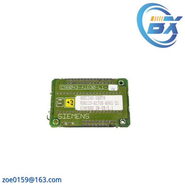 Siemens 6RX1240-0AS76 Industrial Control Module