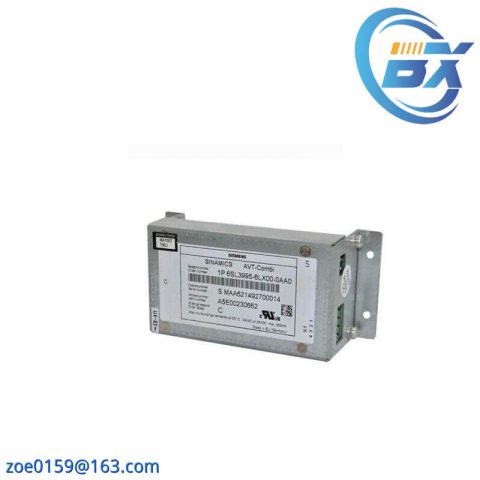 SIEMENS 6SL3995-6LX00-0AA0 - AVT Combination Sinamic Converters, High Efficiency for Industrial Control Solutions