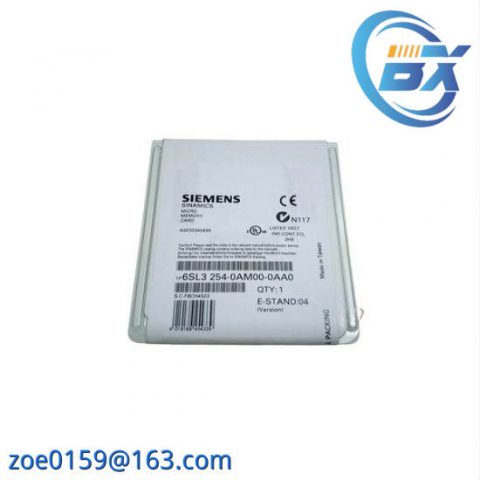 SIEMENS 6SL3 Micro Memory Card, 254-0AM00-0AA0, Industrial Control Modules