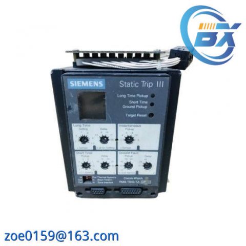 SIEMENS RMS-TSIG-TZ-C STATIC TRIP III - Advanced Circuit Protection Module