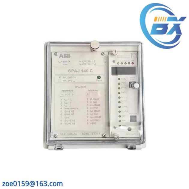 ABB SPAJ140C, SPAJ140C AA - Integrated Protection Relay, Industrial Control