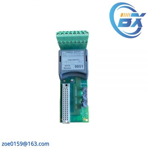 ICS TRIPLEX T9851 Analog Output Module, High-Precision Control Solution