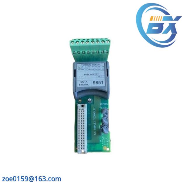 ICS TRIPLEX T9851 Analog Output Module, High-Precision Control Solution