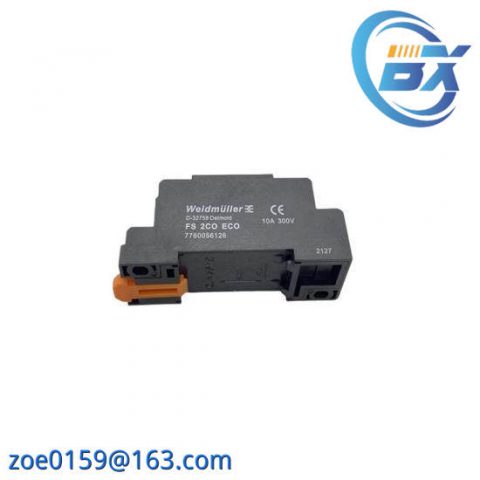 Weidmuller FS2COECO Relay Base Terminal Block: Industrial Control Module
