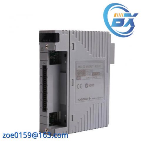 Yokogawa AAI543 Analog Output Module: High-Performance PLC Component
