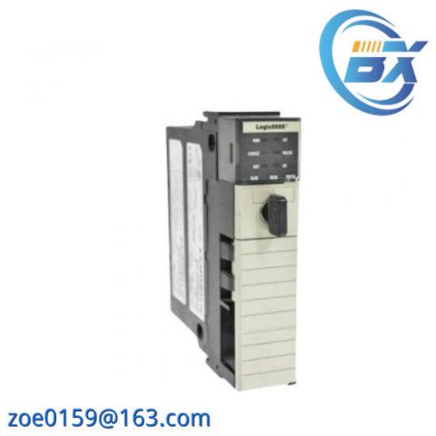 Allen-Bradley 1756-L55M24 PLC Control Module, Industrial Automation, High Precision