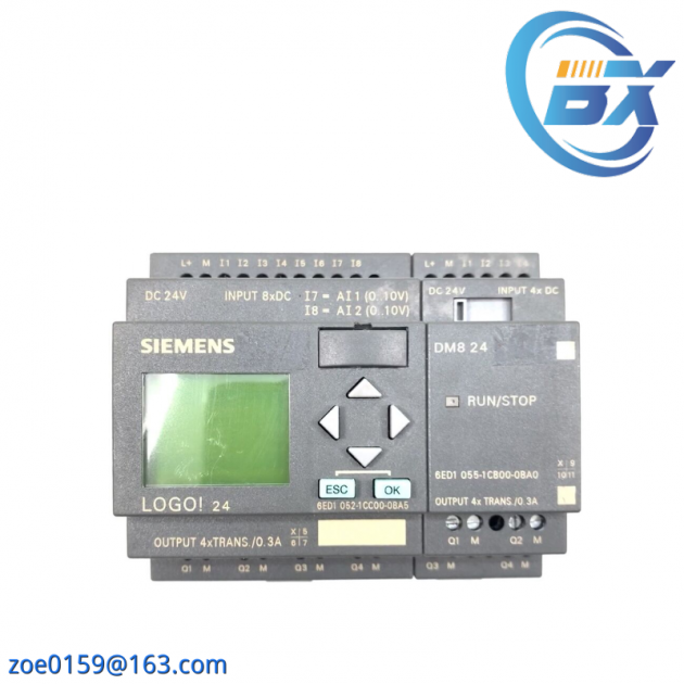 SIEMENS 6ED1052-1CC00-0BA5 Logic Module, Display