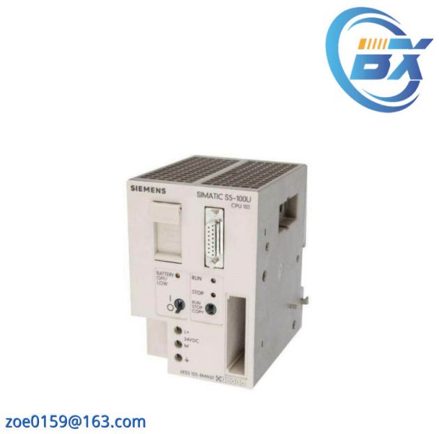 SIEMENS 6ES5103-8MA02 CPU103 Processor Module - Industrial Control Heart