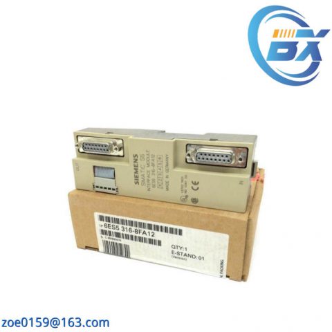 SIEMENS 6ES5316-8FA12 - Advanced IM316F Interface Module for Efficient Control Systems