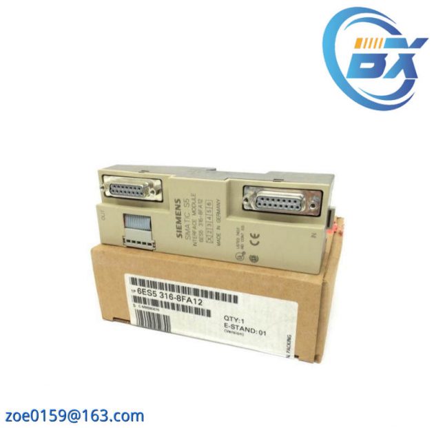 SIEMENS 6ES5316-8FA12 - Advanced IM316F Interface Module for Efficient Control Systems